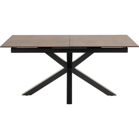 Heaven Spisebord Rustbrun Lemco ru keramik 168cm kan udvides til 210 cm