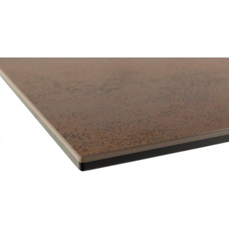 Heaven Spisebord Rustbrun Lemco ru keramik 168cm kan udvides til 210 cm