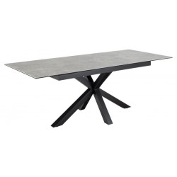 Heaven Spisebord Grå Anista ru keramik 168cm kan udvides til 210 cm