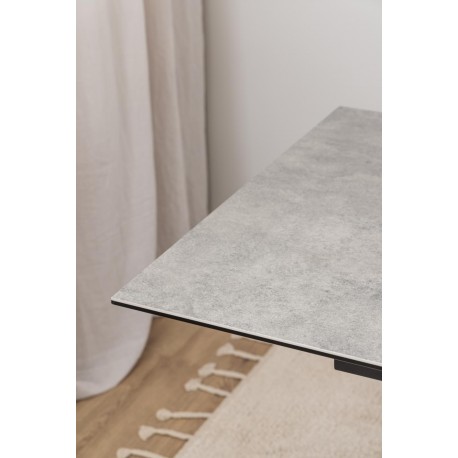 Heaven Spisebord Grå Anista ru keramik 168cm kan udvides til 210 cm