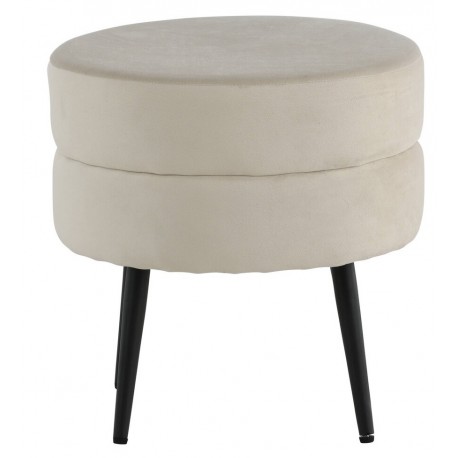 Pot Puf Ø40 - Lys beige
