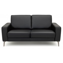 Lodbjerg 2 pers lædersofa