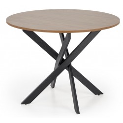 EDGAR Rund Spisebord Ø100 cm - Valnød