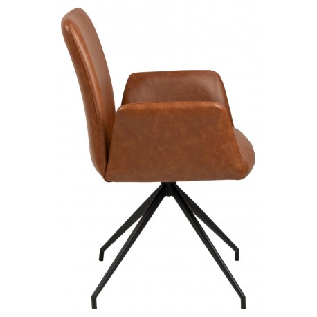 Naya spisebordsstol - Retro cognac