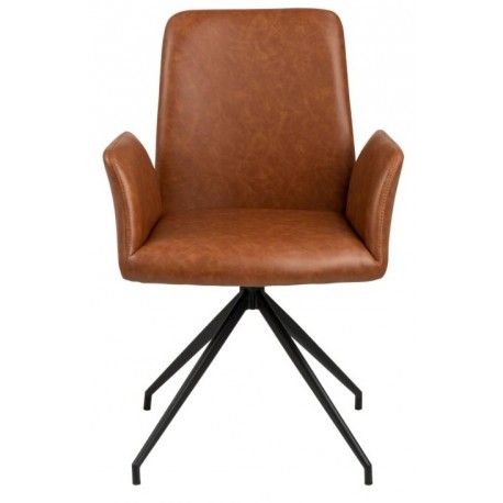 Naya spisebordsstol - Retro cognac