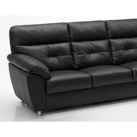 Dalby 3 pers lædersofa