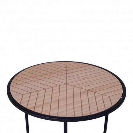 Bergamo Hjørnebord Black