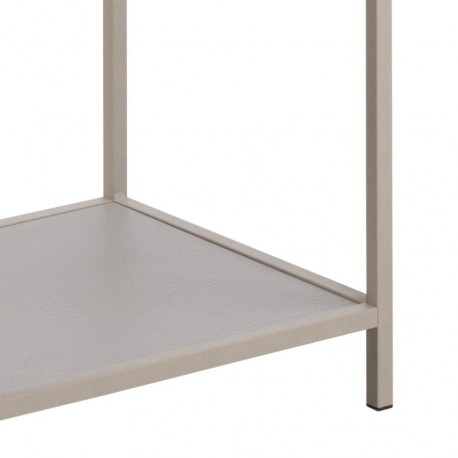 Seaford Reol med Skuffer og Asymmetriske Hylder – Grå - 77 x 35 x 185 cm