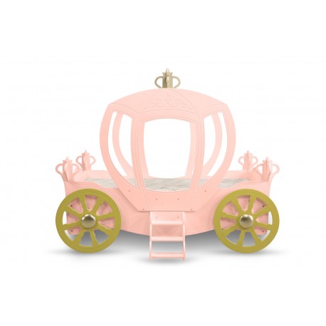 Prinsesse børneseng - med Madras