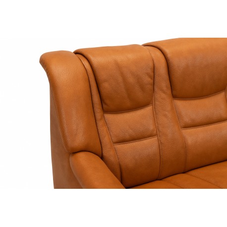 Strib 3 Personers lædersofa