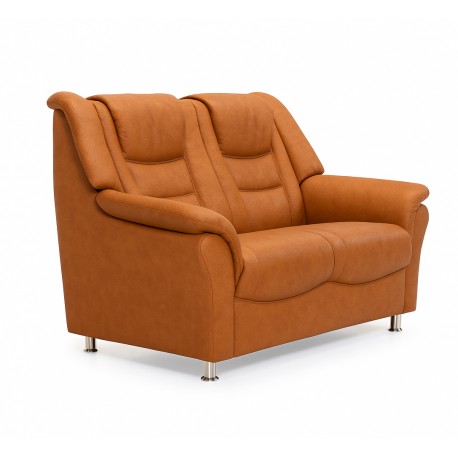Strib 2 Personers lædersofa