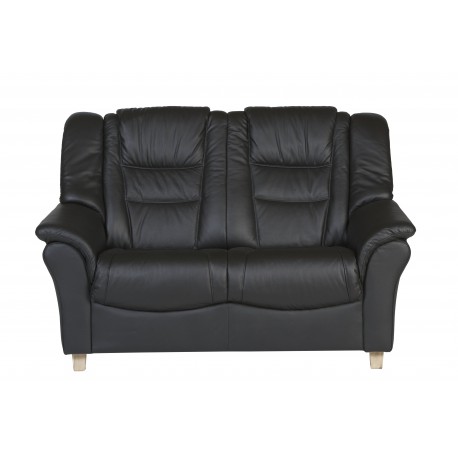 Strib 2 Personers lædersofa