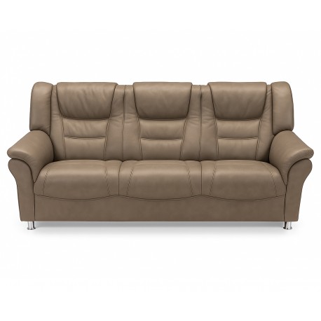 Strib 3 Personers lædersofa