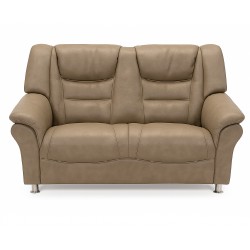 Strib 2 Personers Soleda lædersofa