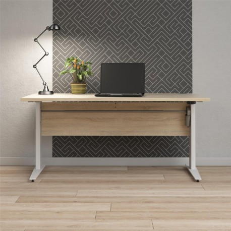 Rio hæve/sænke skrivebord 150 cm - Eg
