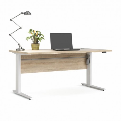 Rio hæve/sænke skrivebord 150 cm - Eg
