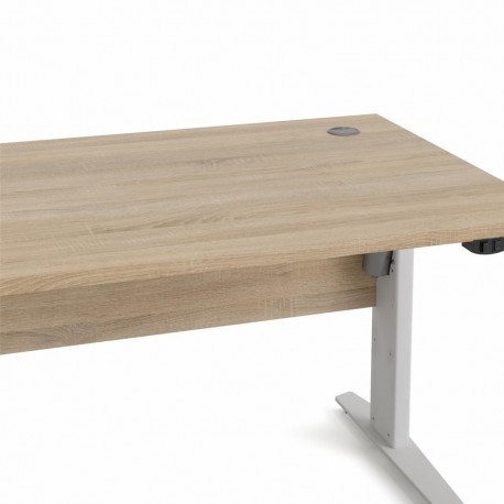 Rio hæve/sænke skrivebord 150 cm - Eg