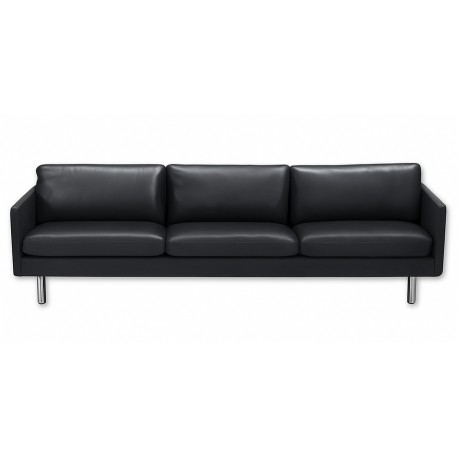 Glostrup 3 pers lædersofa