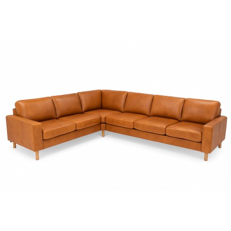 Padborg Læderhjørnesofa
