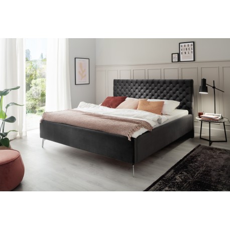 Dobbeltseng LA MAISON 160x200 - Antrasitgrå