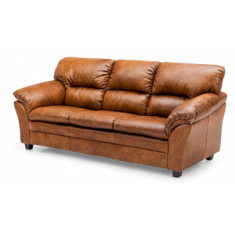 Tilst 3 pers læder sofa - Kentucky