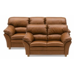 Tilst 3 pers sofa Soleda læder