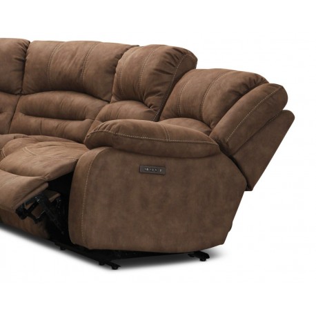Cinema Biografsofa Nougat mikrofiber stof