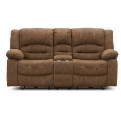 Cinema Biografsofa Nougat mikrofiber stof