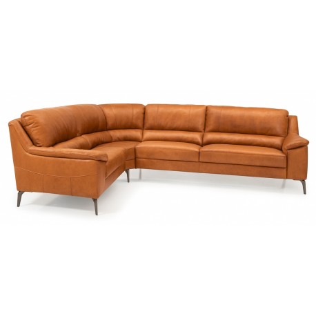 Agedrup Hjørnelædersofa