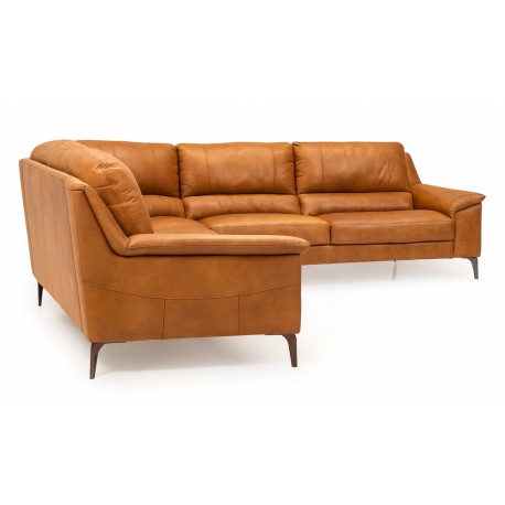 Agedrup Hjørnelædersofa