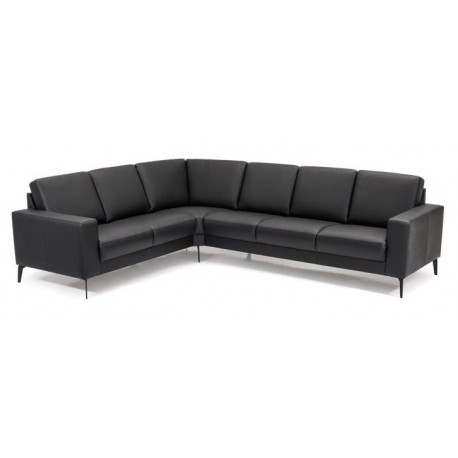 Hjort Knudsen Lodbjerg Læder Hjørnesofa
