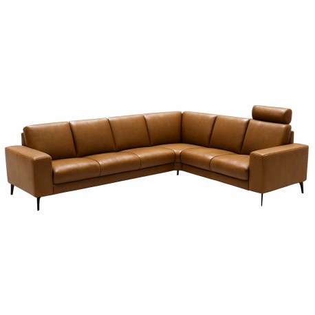 Hadsten Læder hjørnesofa