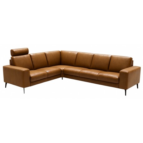 Hadsten Læder hjørnesofa