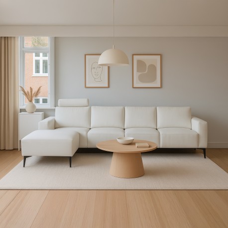Copenhagen Læder chaiselongsofa venstrevendt