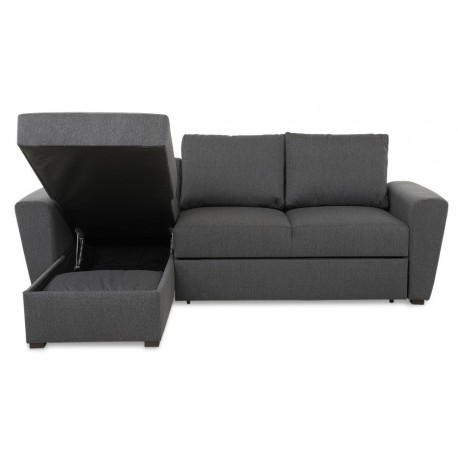 Canape Deluxe vendbar chaiselong sovesofa - Pocket fjedring