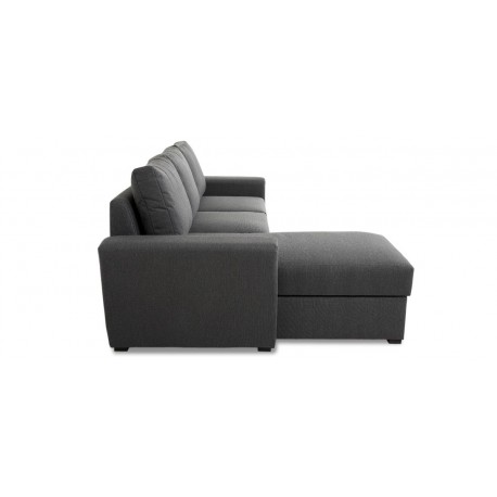Canape Deluxe vendbar chaiselong sovesofa - Pocket fjedring