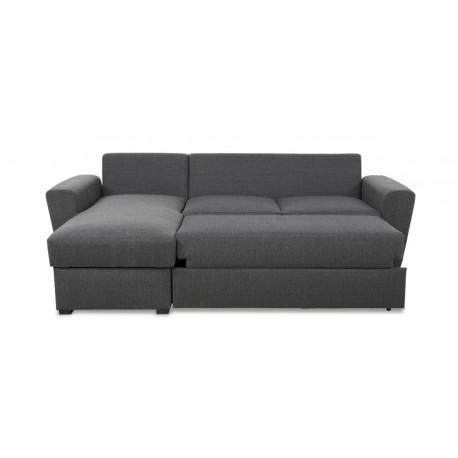 Canape Deluxe vendbar chaiselong sovesofa - Pocket fjedring