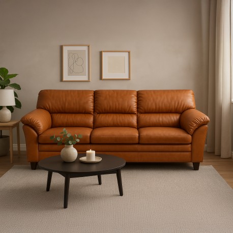 Tilst 3 pers sofa Soleda læder