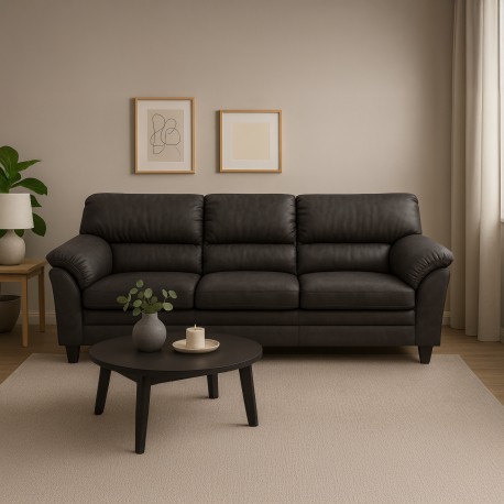 Tilst 3 pers sofa Soleda læder