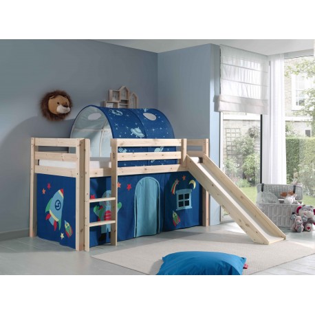 Sengtunnel til mellemhøj seng – Astro, blå