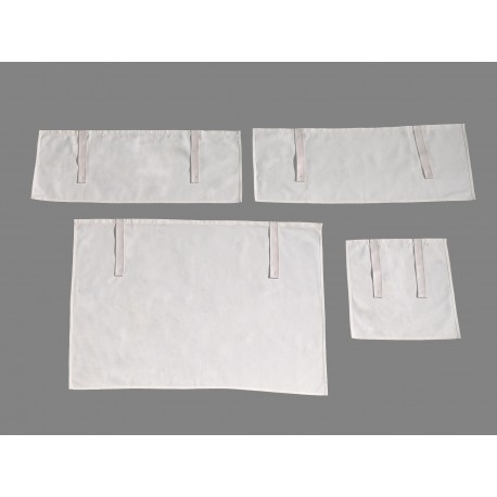 Gardiner til sengehus – Charlotte, beige