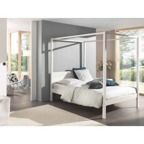 Himmelseng 140 x 200 cm – Pino, hvid