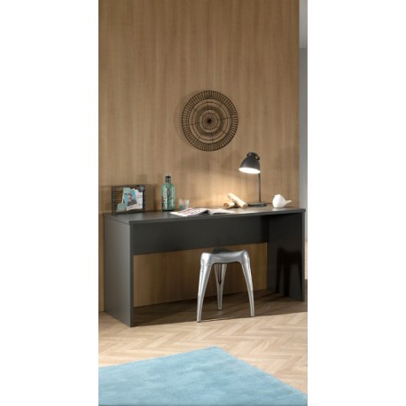 Skrivebord London – antracit, moderne og enkelt