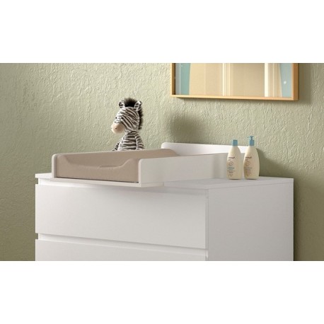 Pusleenhed til kommode – Eva, hvid (90 x 200 cm)