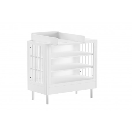 Babymøbler sæt i bøg – Forrest Beech (70 × 140 cm), hvid