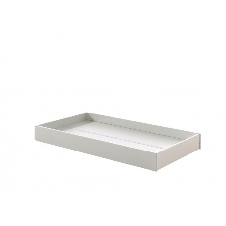 Tremmeseng junior 70 x 140 cm med skuffe – hvid