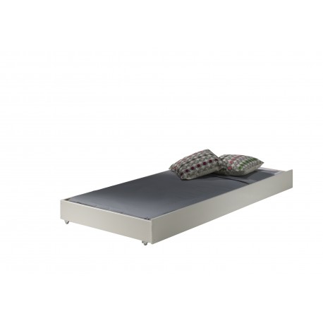 Køjeseng med udtræksseng PINO – natur, 90 × 200 cm