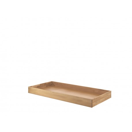 Børneseng med skuffe og sengehest Forrest Oak (90 × 190/200 cm) – eg