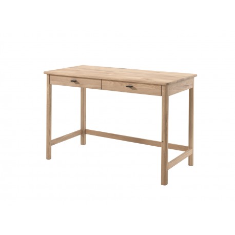 Børnemøbelsæt i eg Forrest Oak 90 x 200 cm – seng, natbord, garderobeskab og skrivebord