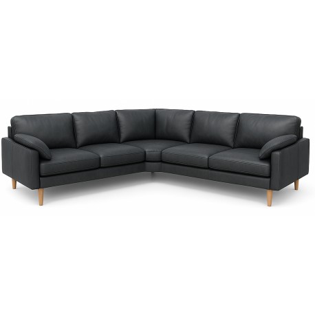 Hjort Knudsen – Fokus læder hjørnesofa